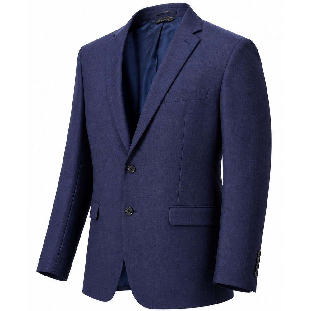 Lauren RL Blazer Men 50 Reg Navy 2 Button Notched‎ Single Vent Old Money